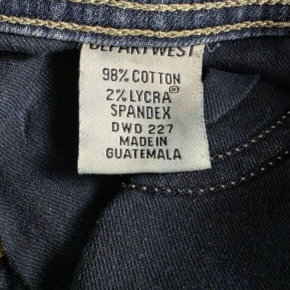 Departwest Trouper Slim Straight Jeans 27W 32R - Picture 9 of 10